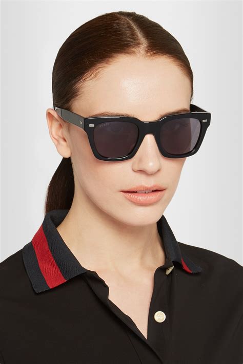 women's gucci square-frame acetate sunglasses|gucci square sunglasses unisex.